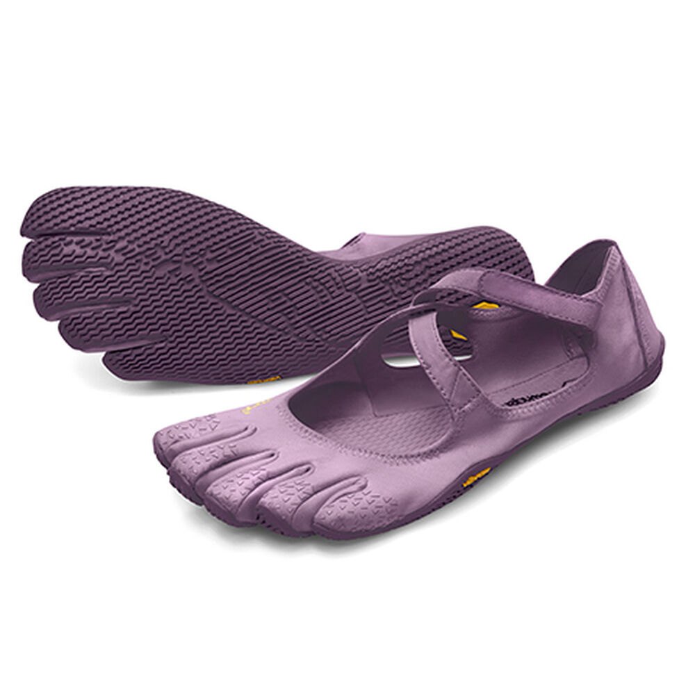 Vibram Five Fingers Womens Running Shoes - Purple - V-Soul - 53641-HVUP